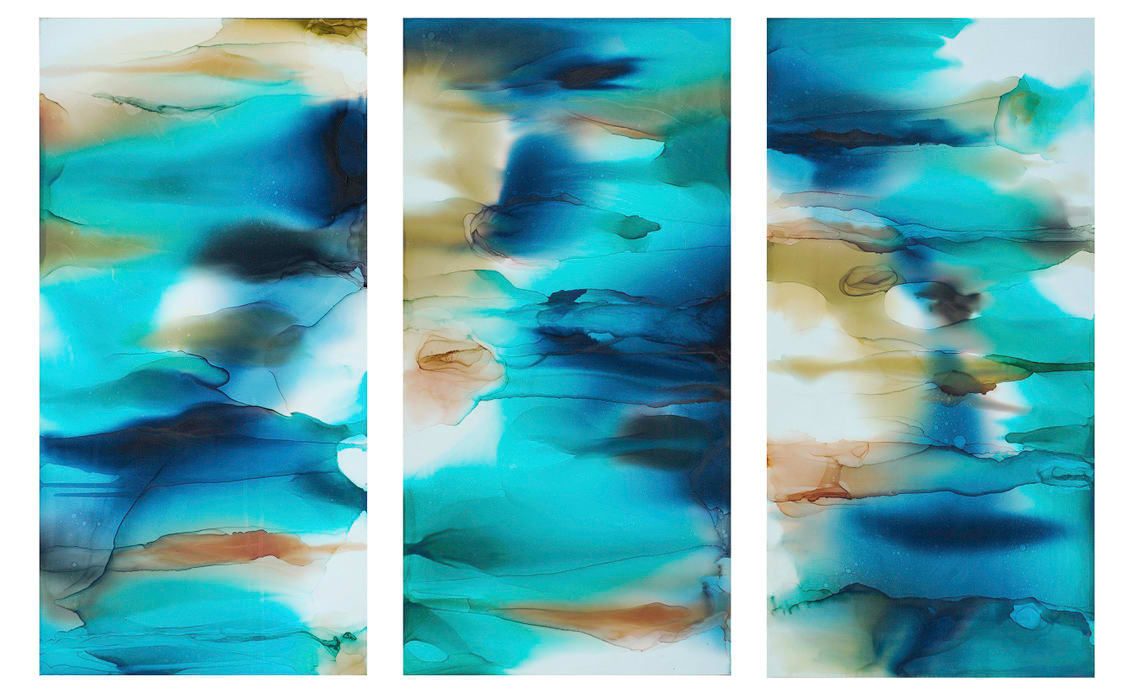In the Shallows (triptych 