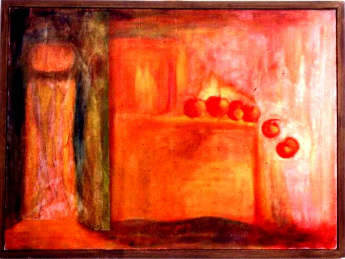 Still Life with Falling Apples, Image 1.