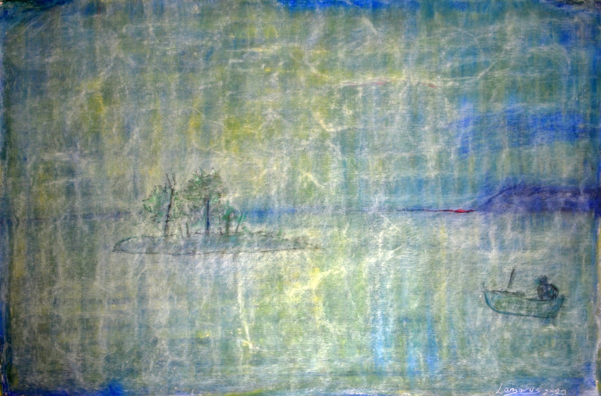 Red Dawn on the Reservoir, Image 1.
