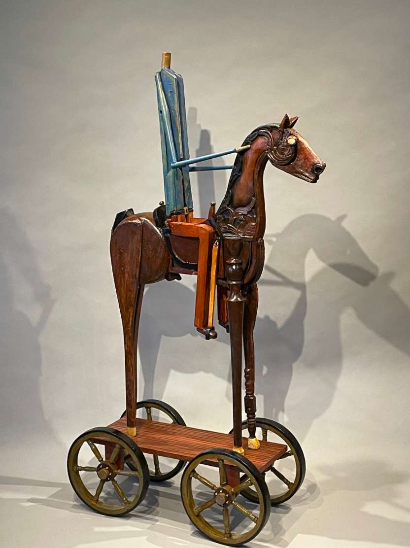 Headless horseman on a blind horse by Martin Delabano, Image 2.