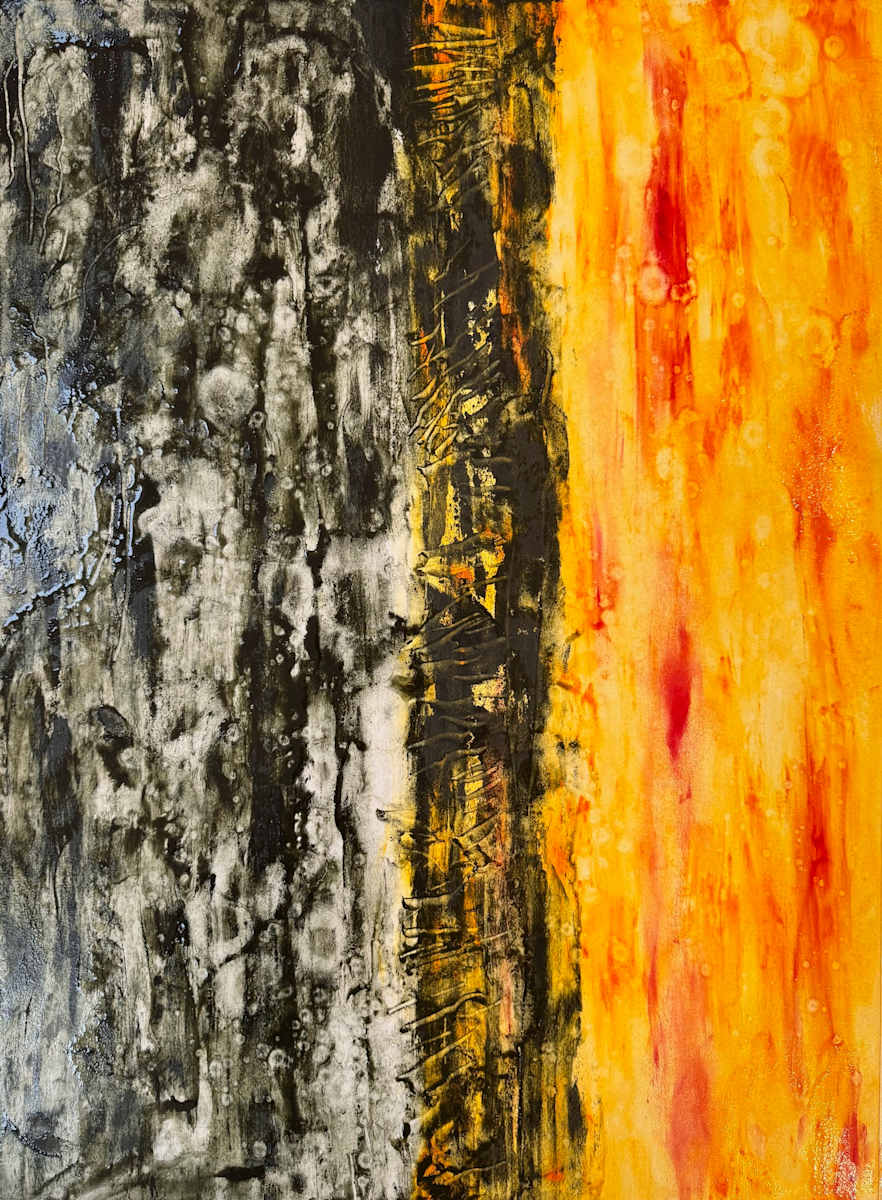 Divided Spaces 5 by Jack Saul 