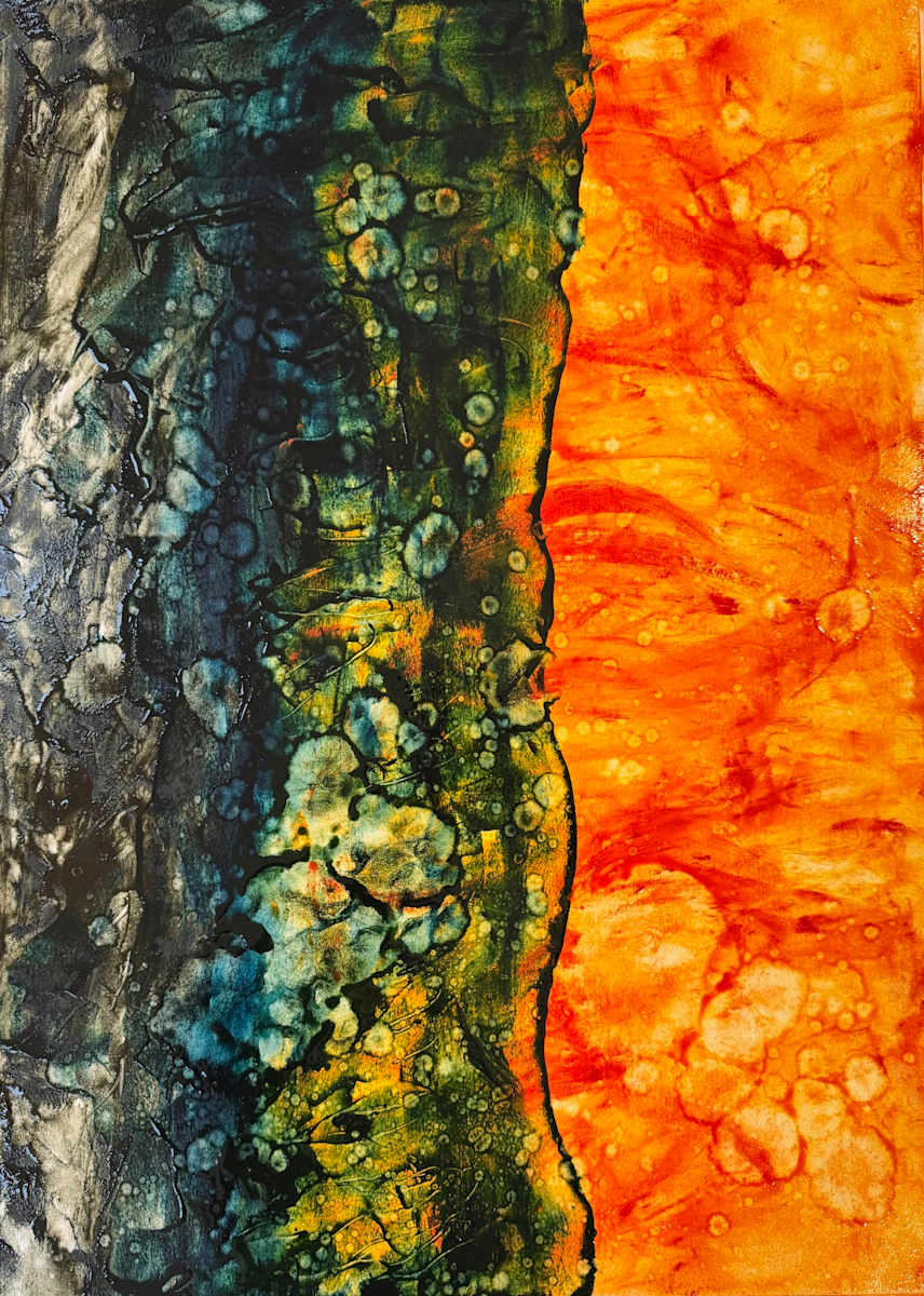 Divided Spaces 6 by Jack Saul 