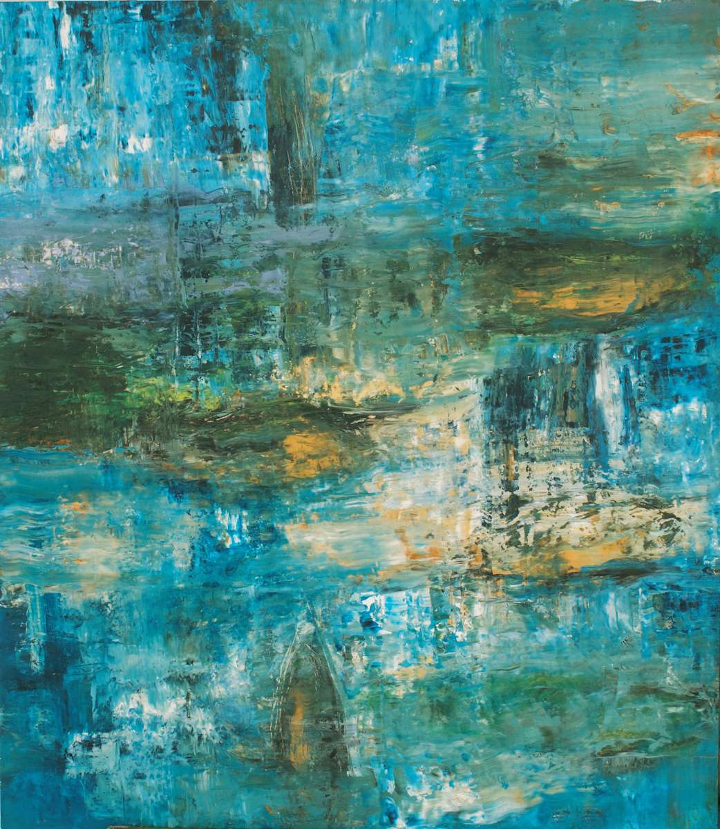 Les Nymphéas 8 by Jack Saul, Image 1.