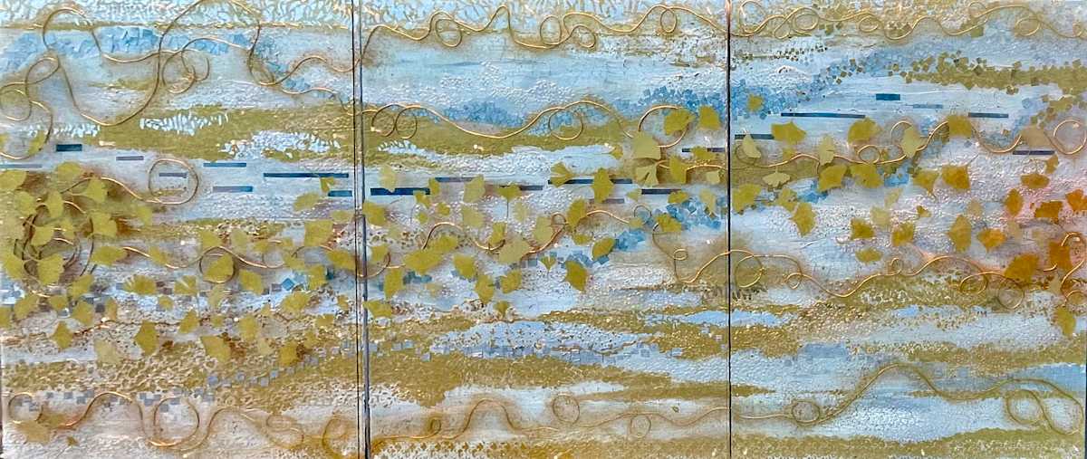 Four Winds (triptych) by Kathleen Kane-Murrell 