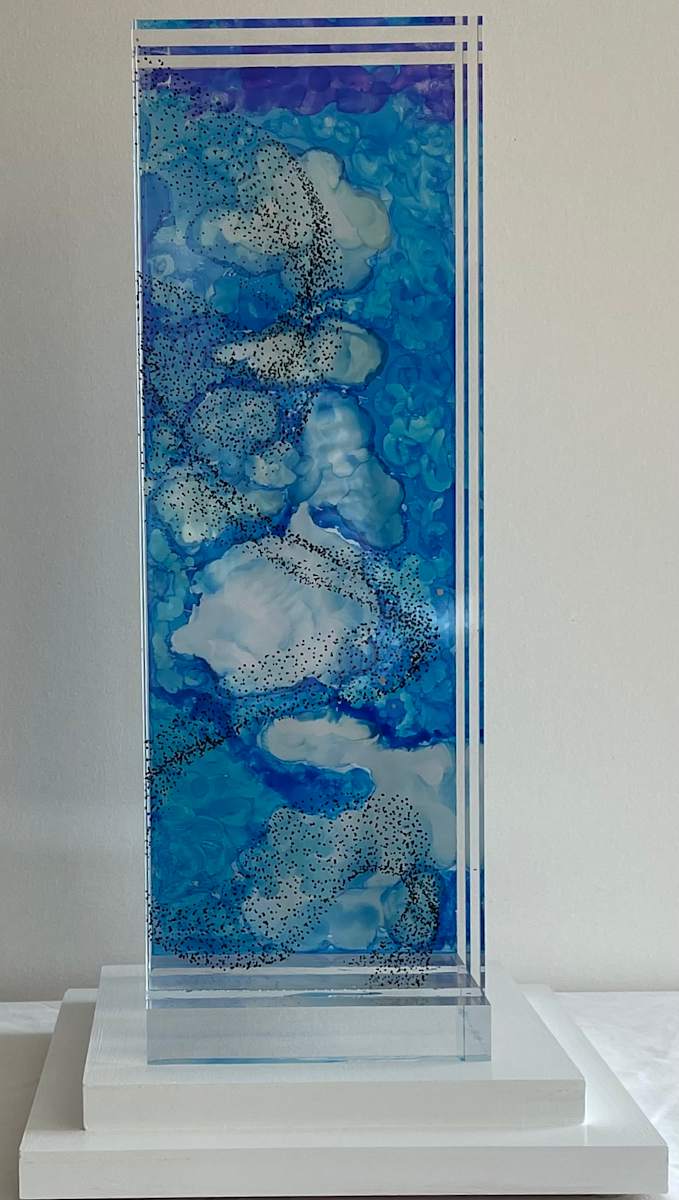 Skybox, Murmuration,Night by Kathleen Kane-Murrell, Image 1.