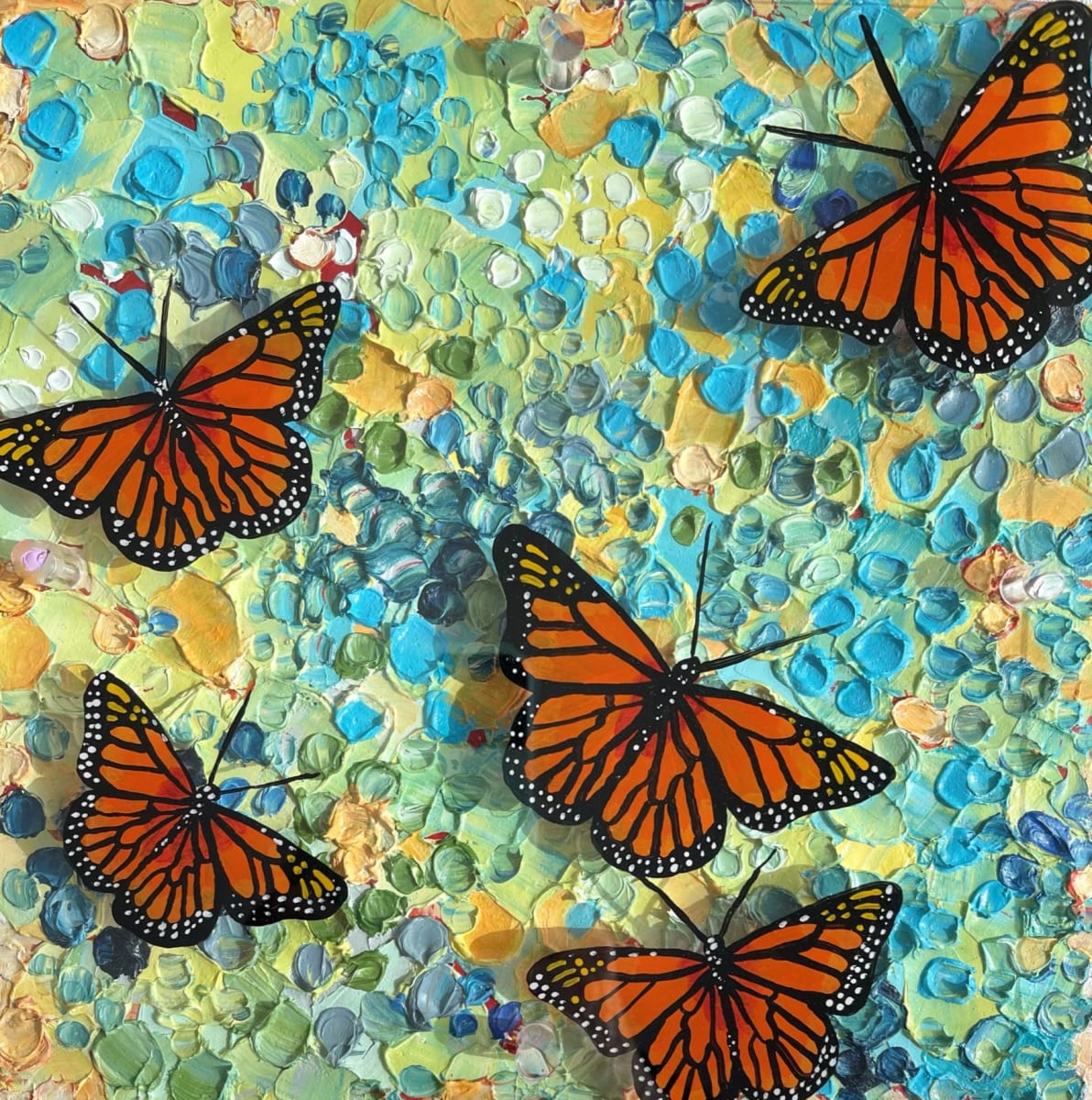 Confetti, Spring  Image: Mixed Media Assemblage