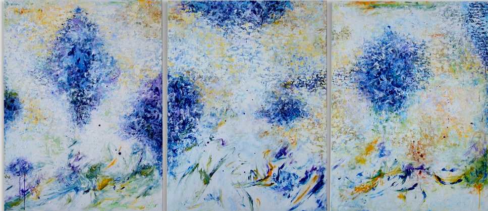 We Three (triptych) by Kathleen Kane-Murrell, Image 2.