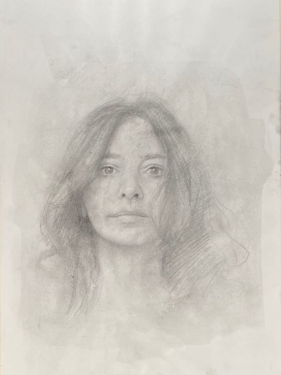 S/T (woman small sketch) by Jaime Valero 