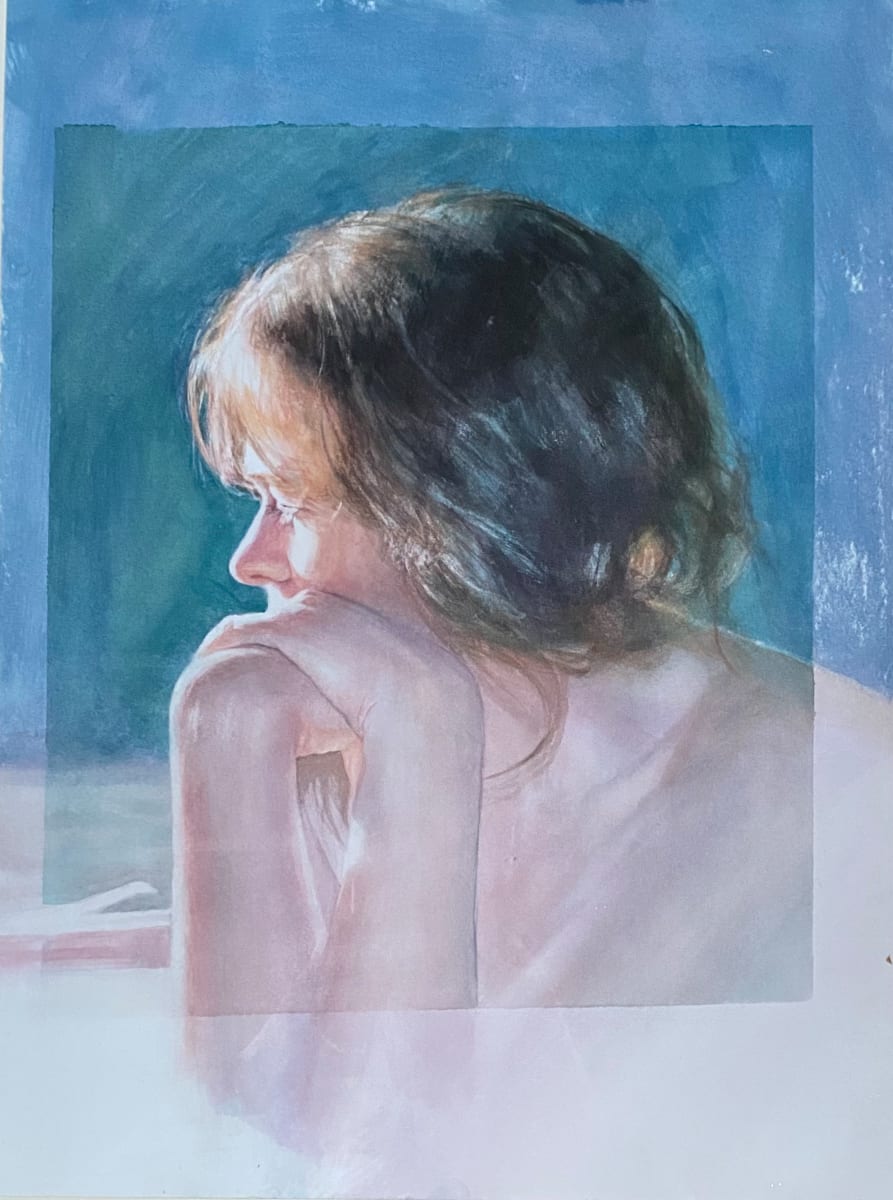 Small Work woman thinking by Jaime Valero 