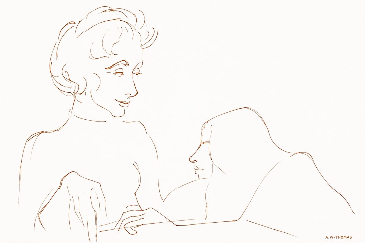 Drawing  2 by Alan Wood-Thomas, Image 1.