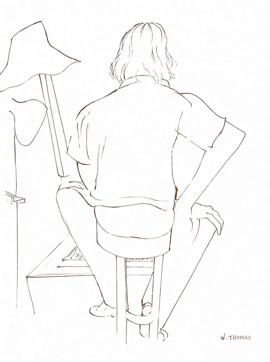 Drawing 05 by Alan Wood-Thomas, Image 1.