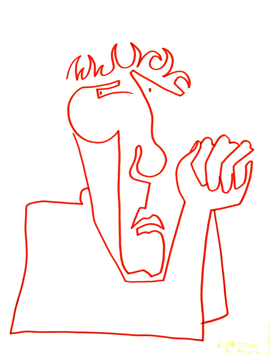 Drawing 20 by Alan Wood-Thomas, Image 1.