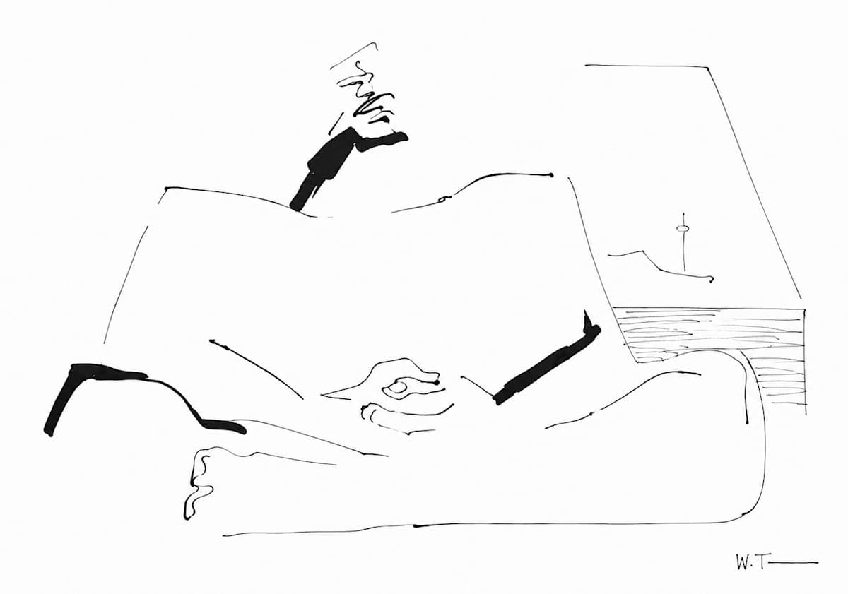 Drawing  27 by Alan Wood-Thomas, Image 1.