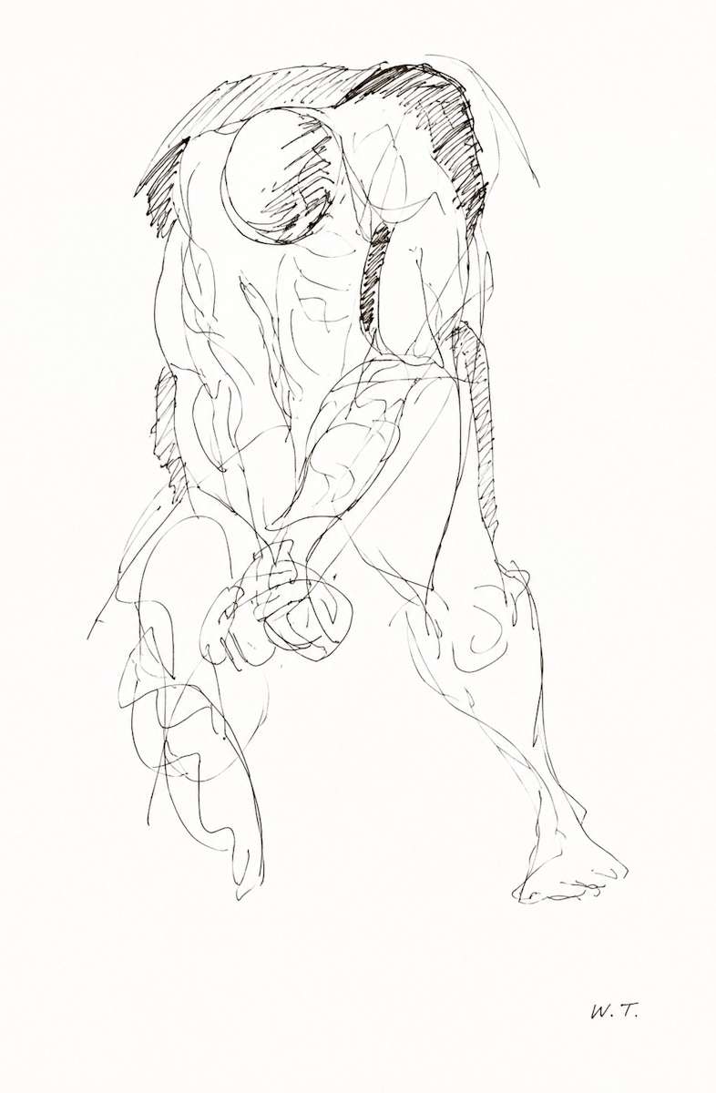 Drawing  44 by Alan Wood-Thomas, Image 1.