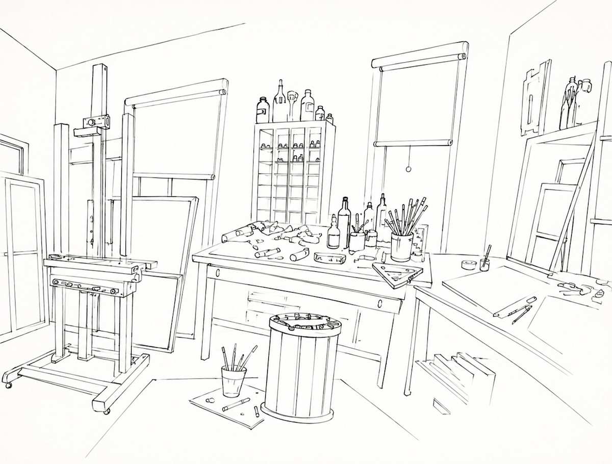 Le Studio by Alan Wood-Thomas, Image 1.