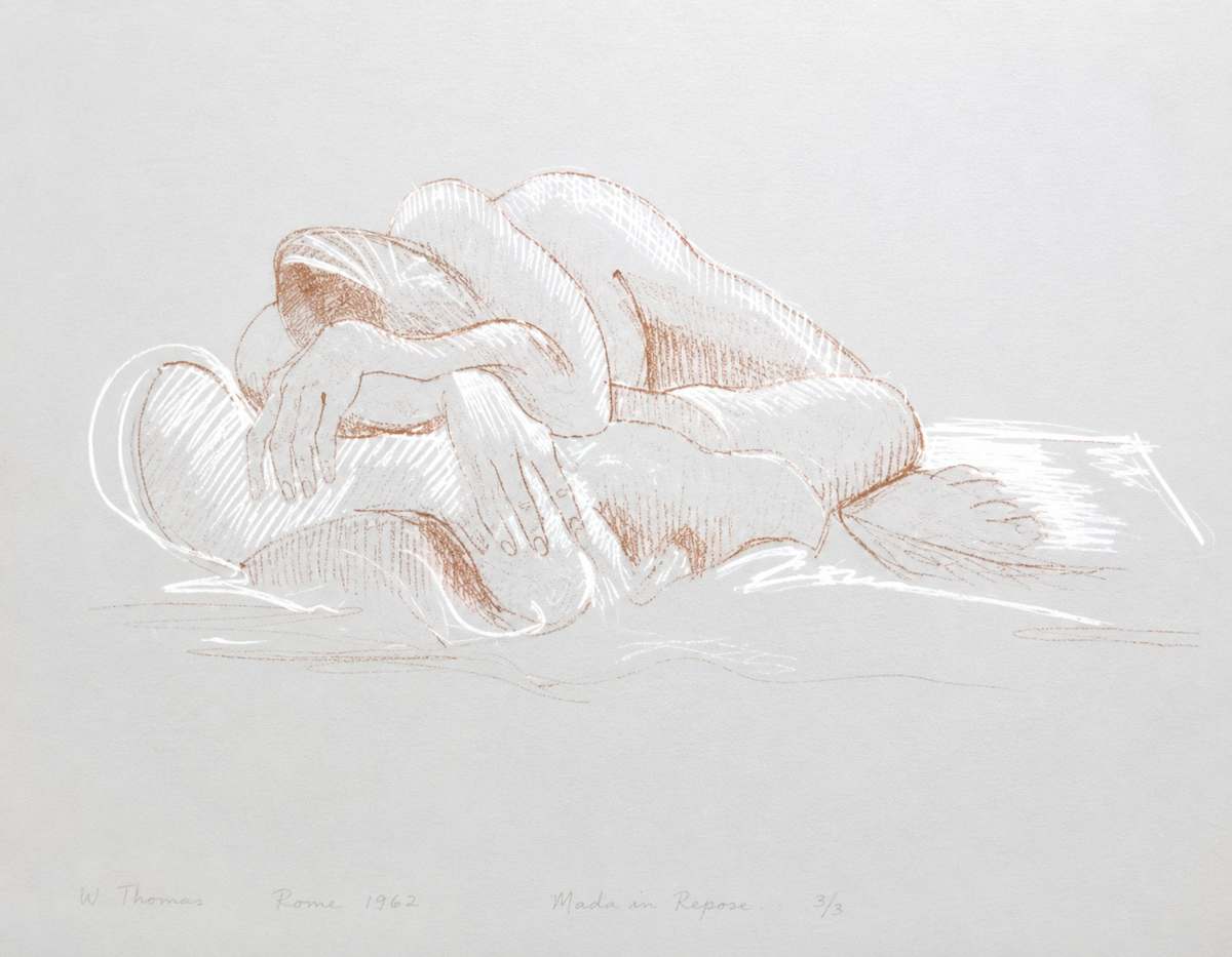 Mada In Repose 3/3 by Alan Wood-Thomas, Image 1.