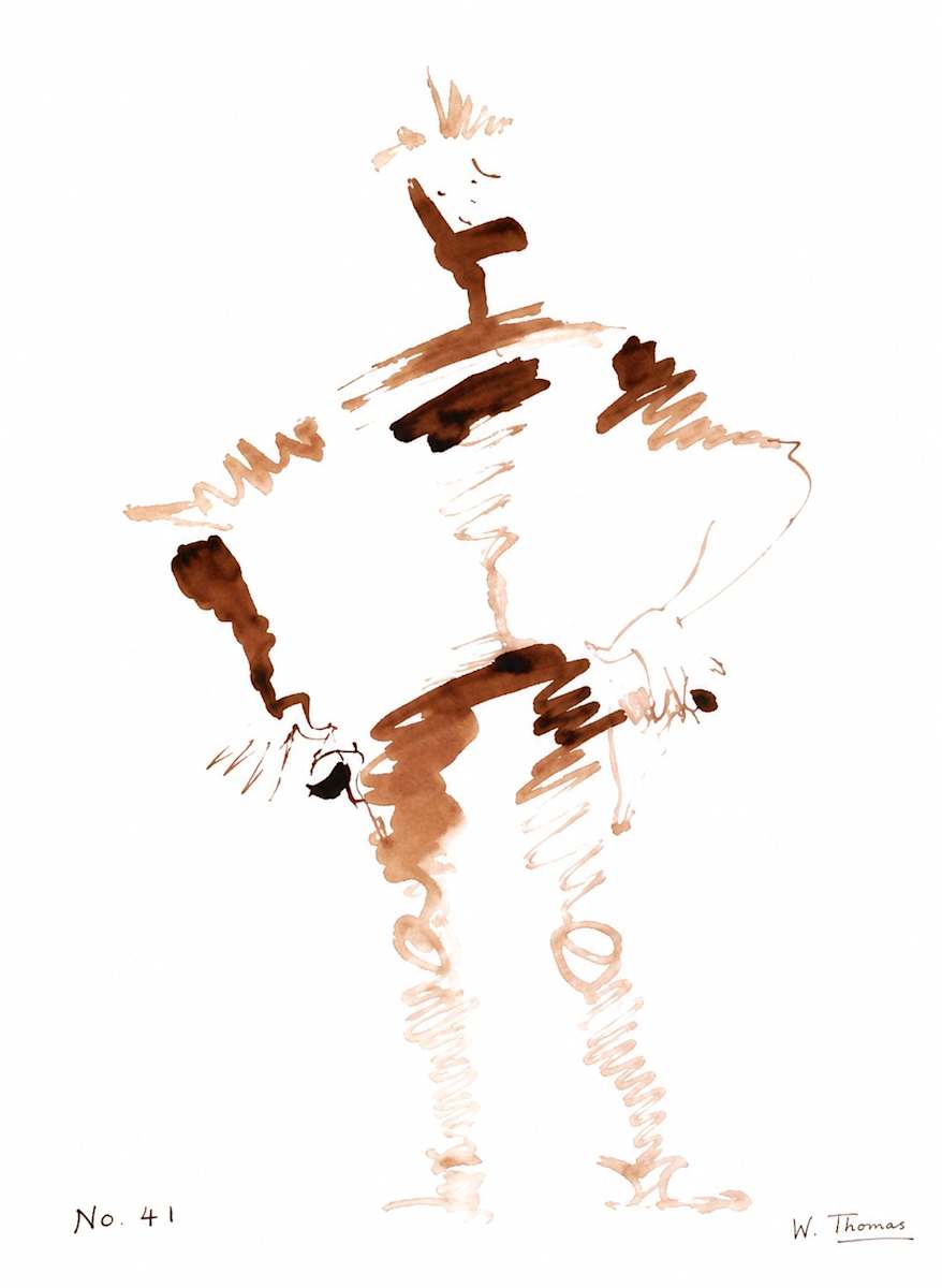 Drawing 84 by Alan Wood-Thomas, Image 1.