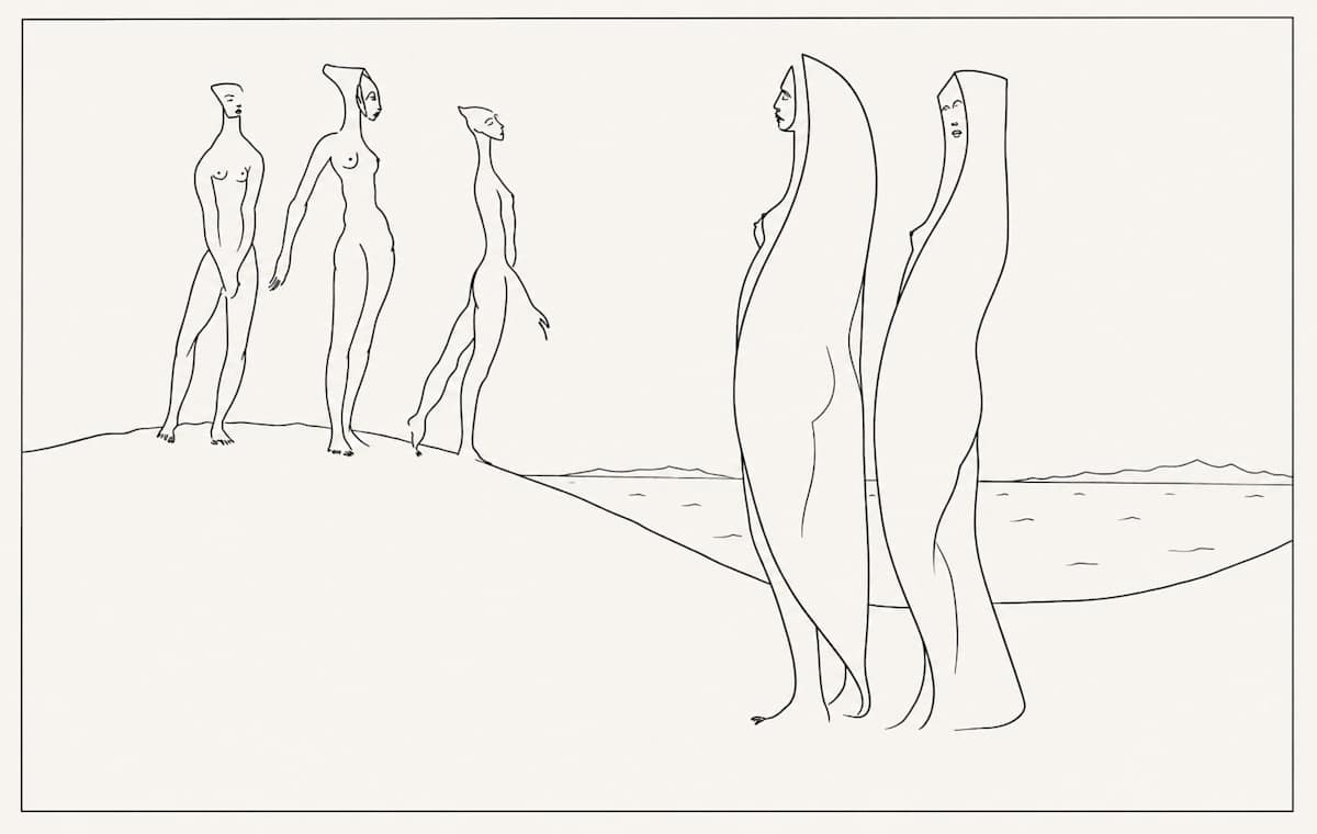 Etching  8 by Alan Wood-Thomas, Image 1.
