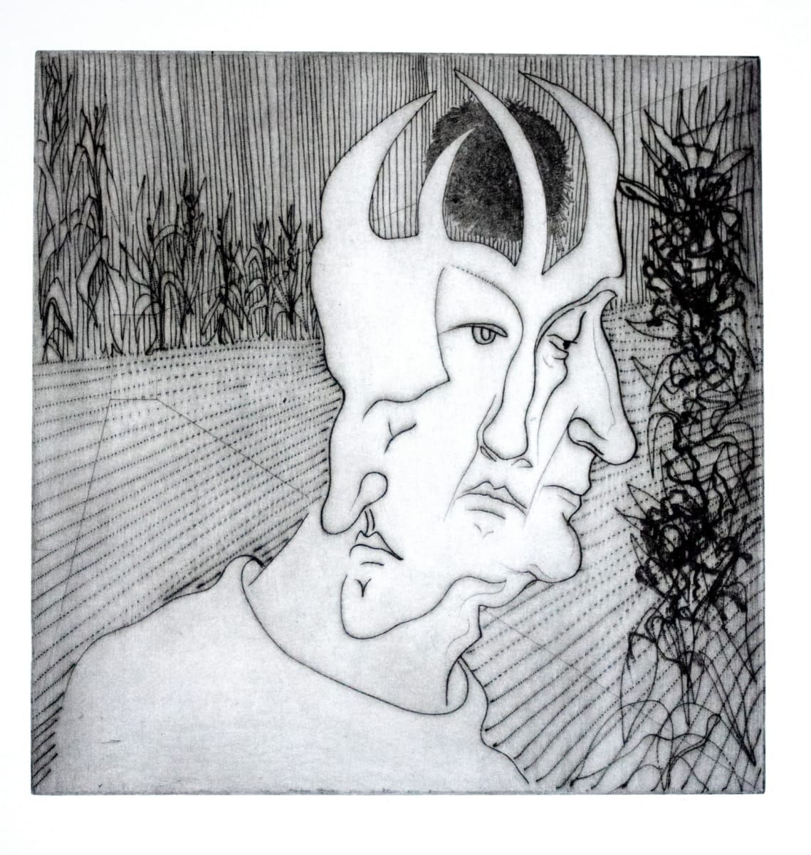 Etching 98 by Alan Wood-Thomas 