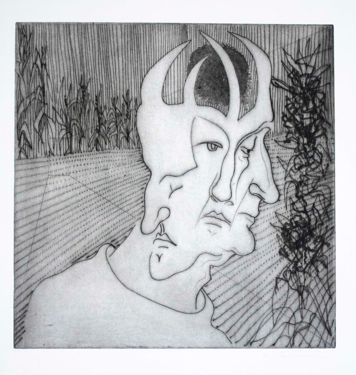 Etching  94 by Alan Wood-Thomas 