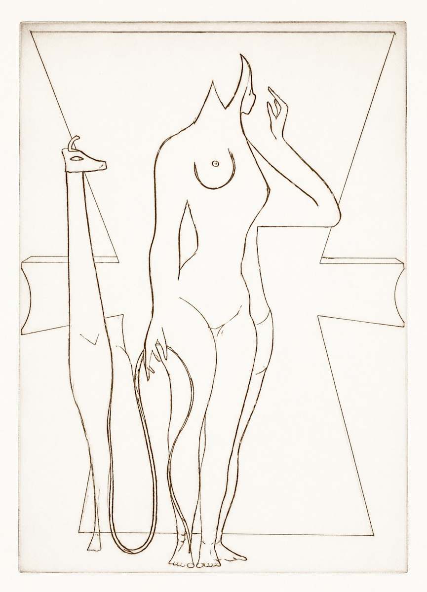 Etching 96 by Alan Wood-Thomas, Image 1.