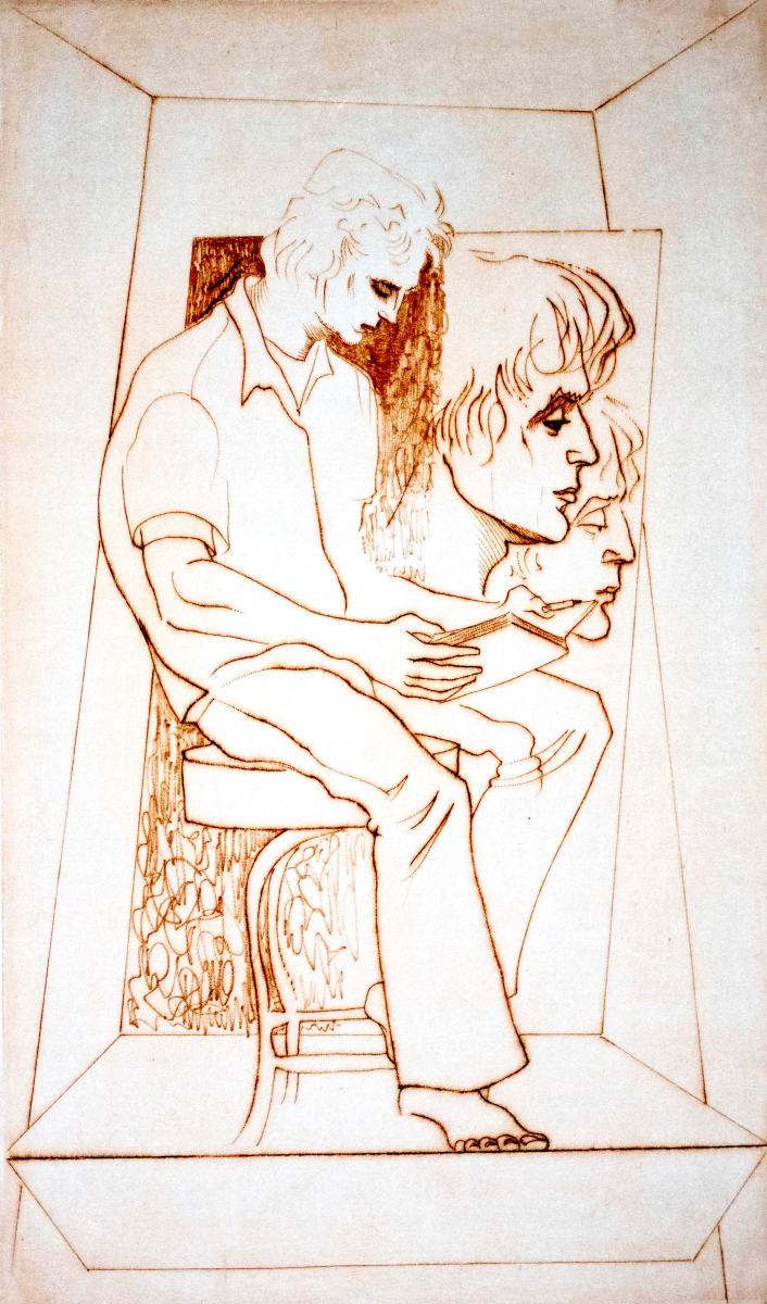 Etching 106 by Alan Wood-Thomas 