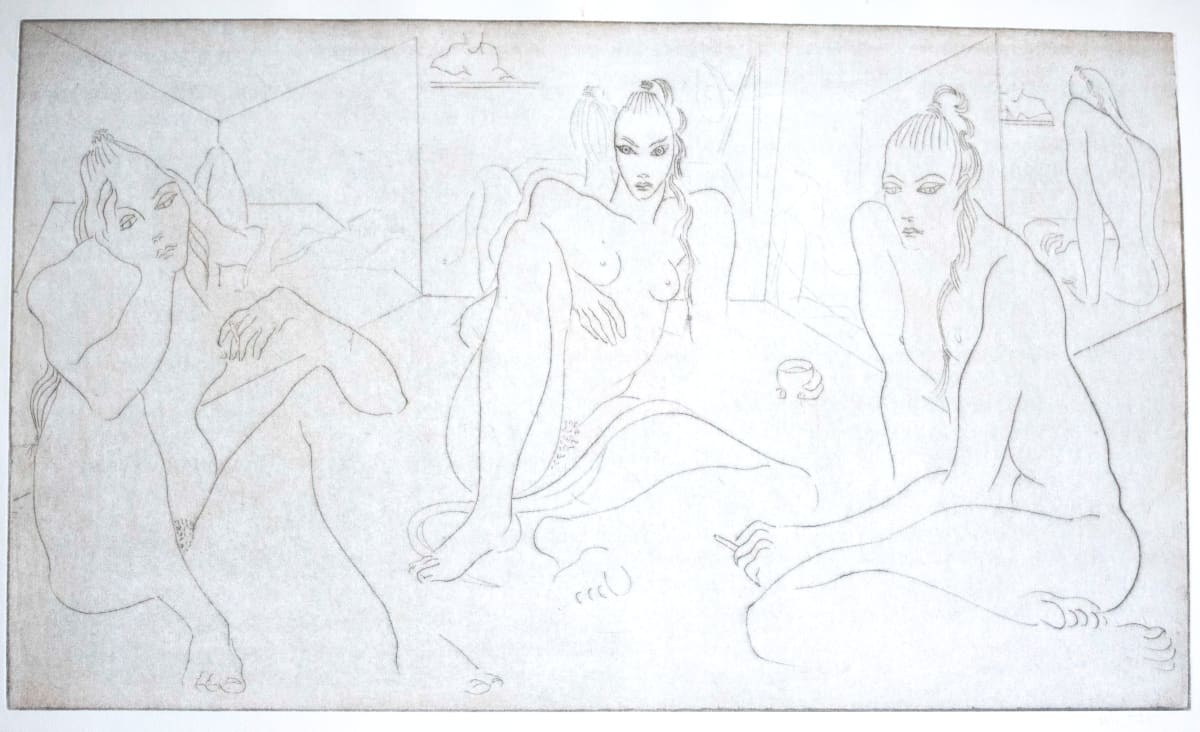 Etching 109 by Alan Wood-Thomas 