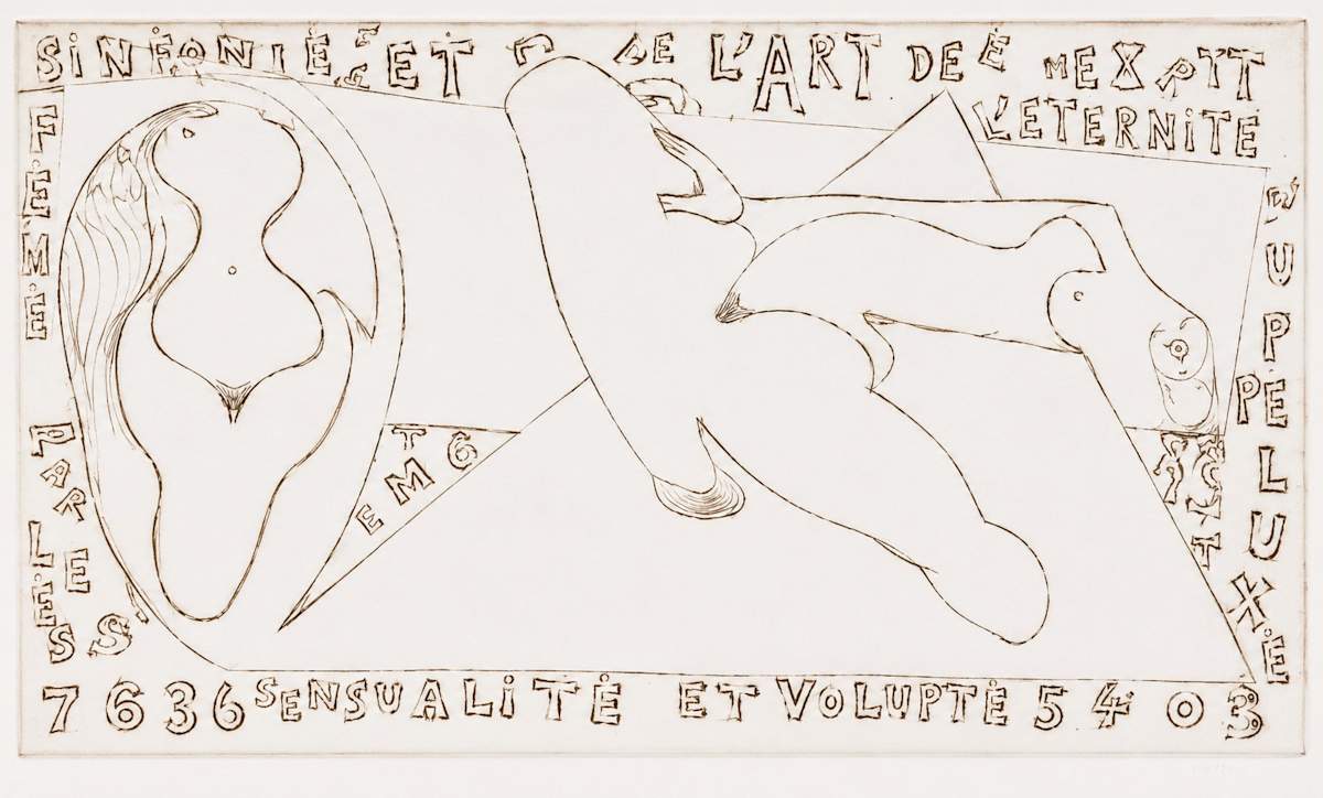 Etching 110 by Alan Wood-Thomas, Image 1.