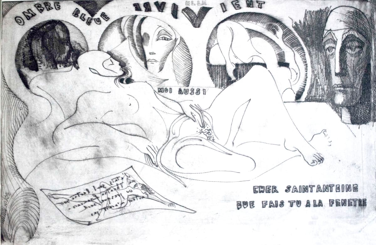 Etching 115 by Alan Wood-Thomas 