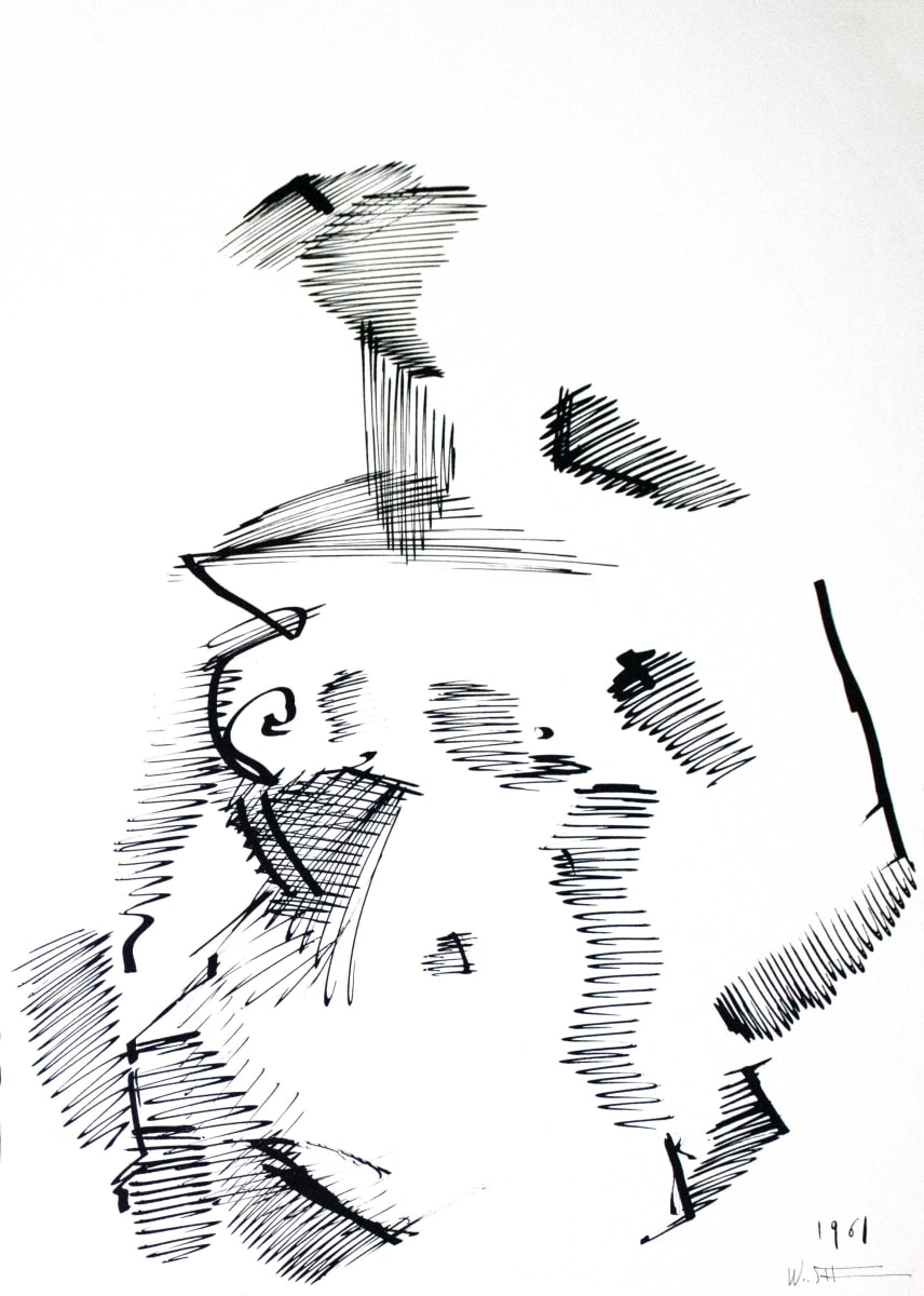 Drawing  65 by Alan Wood-Thomas, Image 1.