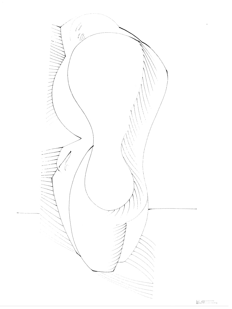 Nude 21 by Alan Wood-Thomas, Image 1.