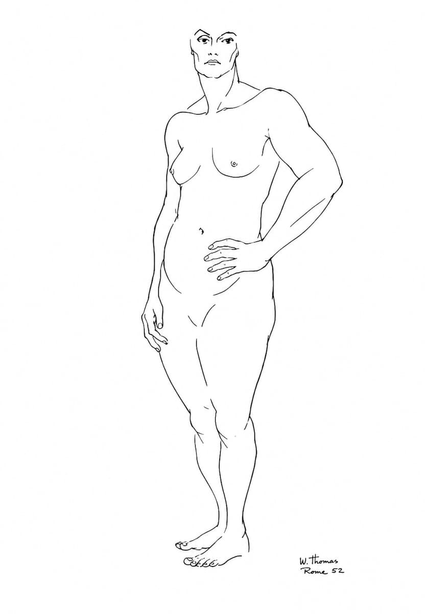 Nude 34 by Alan Wood-Thomas, Image 1.