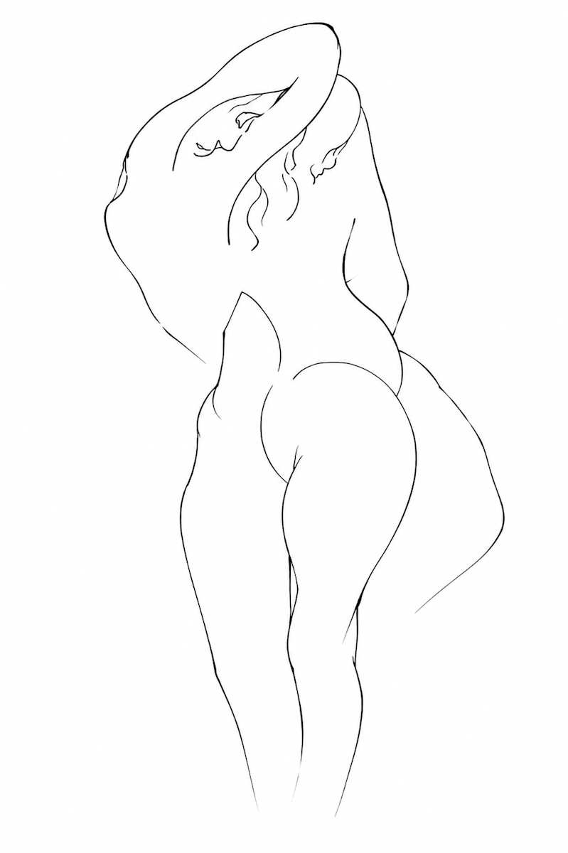 Nude 53 by Alan Wood-Thomas, Image 1.
