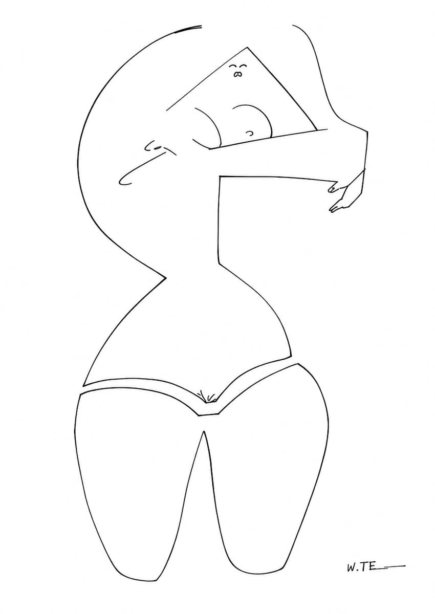 Nude 70 by Alan Wood-Thomas, Image 1.