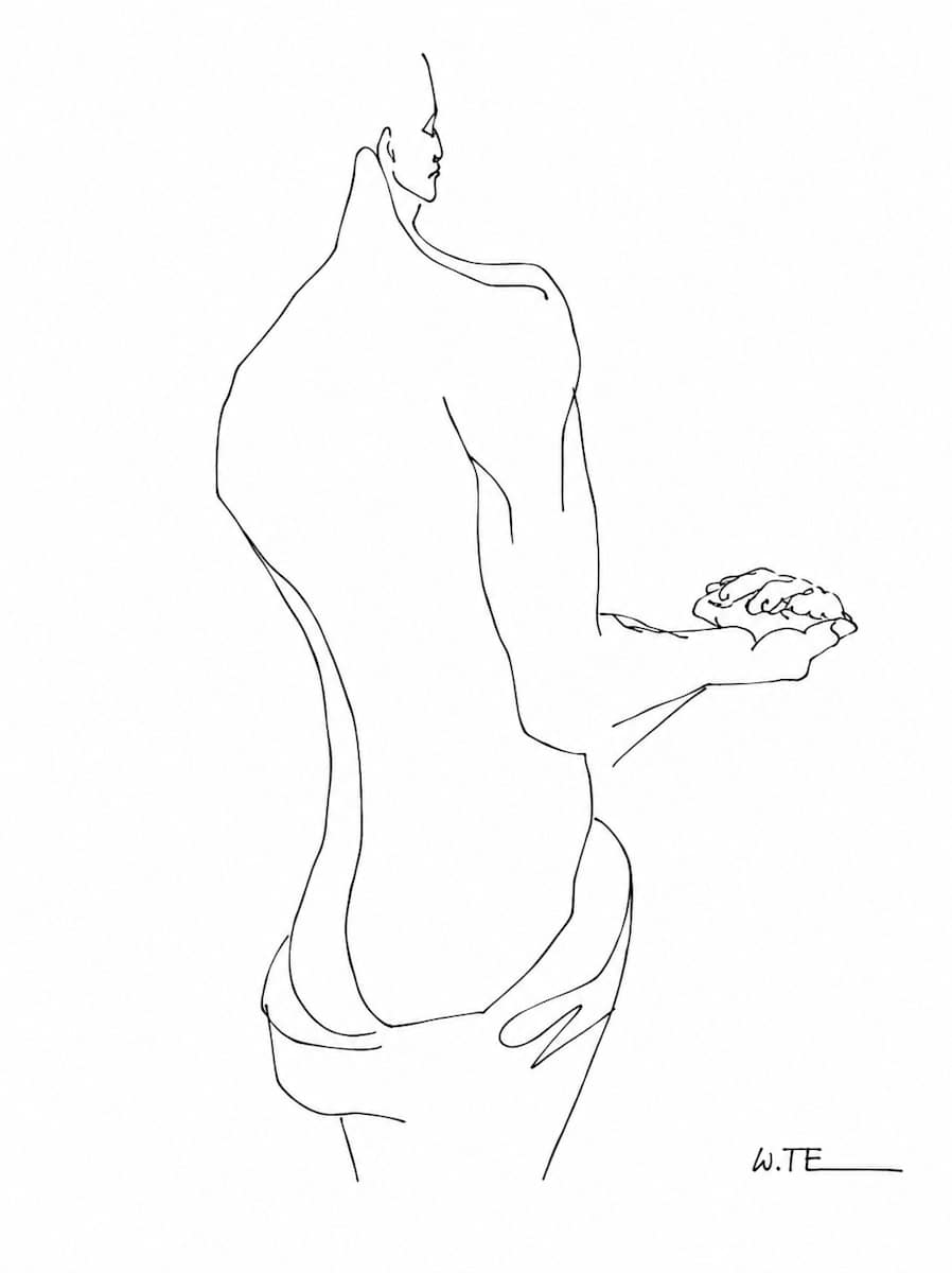 Nude 72 by Alan Wood-Thomas, Image 1.