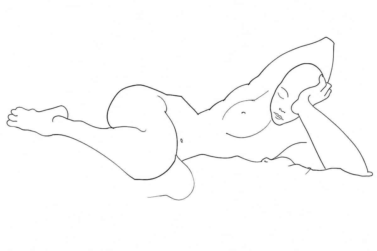 Nude 73 by Alan Wood-Thomas, Image 1.