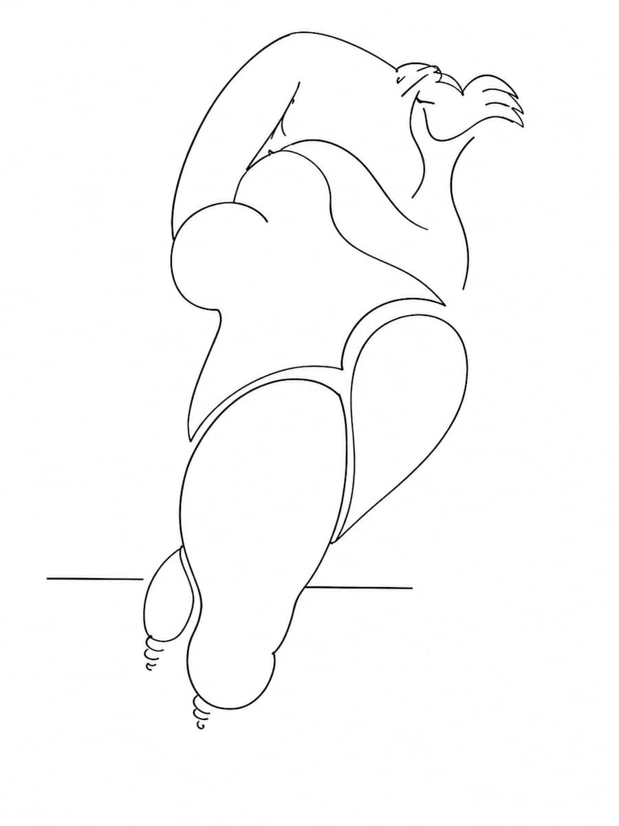Nude 80 by Alan Wood-Thomas, Image 1.