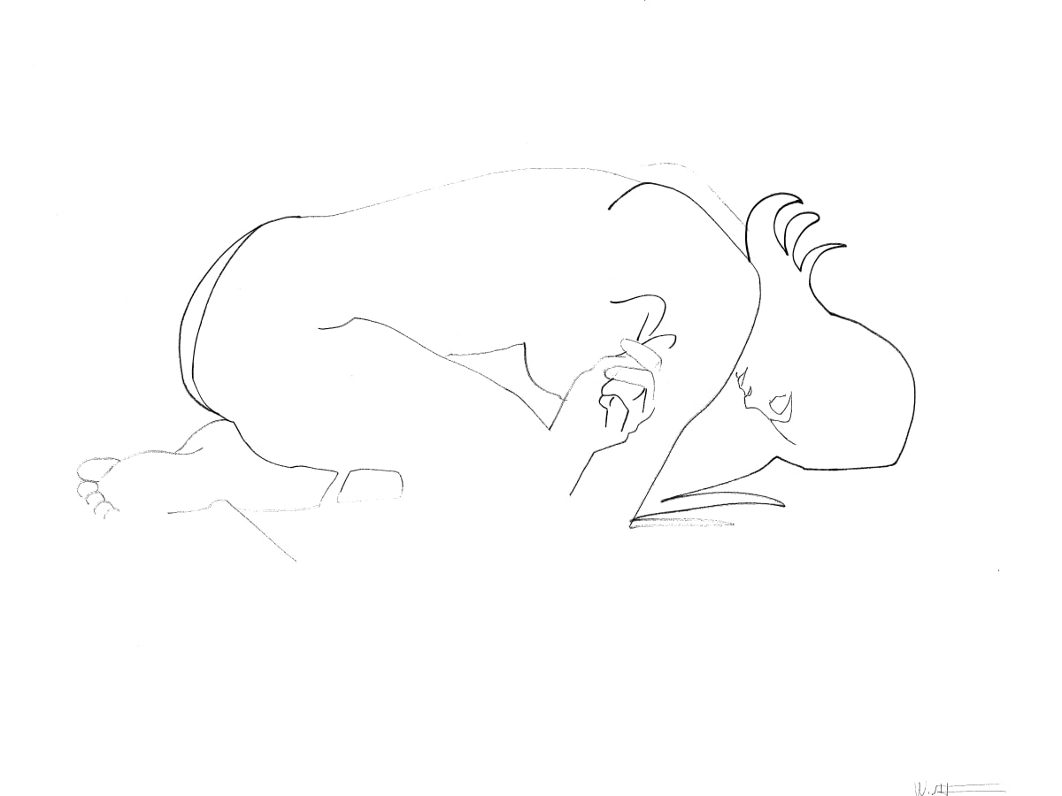 Nude 110 by Alan Wood-Thomas, Image 1.