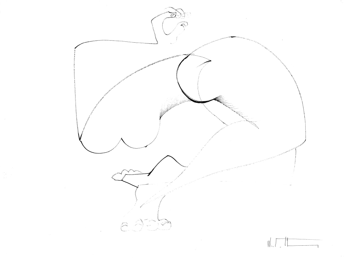 Nude 124 by Alan Wood-Thomas, Image 1.