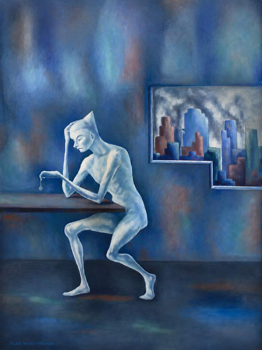 Oil on Linen  2 by Alan Wood-Thomas, Image 1.