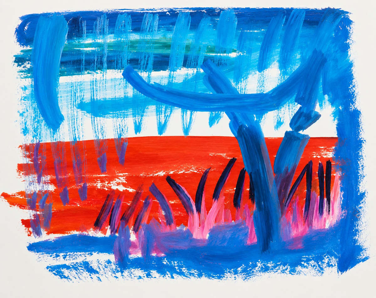 Oil on Paper 11 by Alan Wood-Thomas, Image 1.