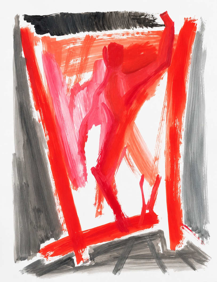 Oil on Paper 15 by Alan Wood-Thomas, Image 1.