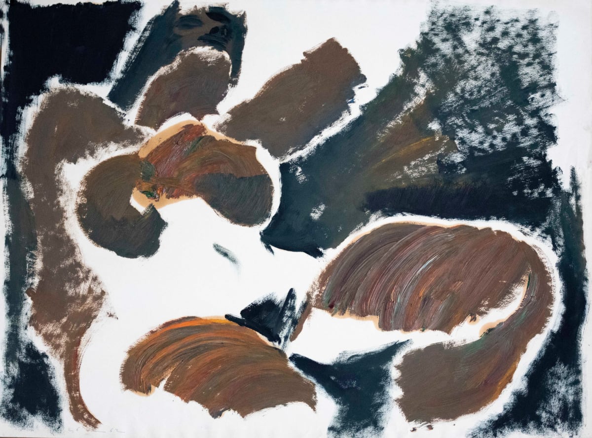 Oil on Paper 24 by Alan Wood-Thomas, Image 1.