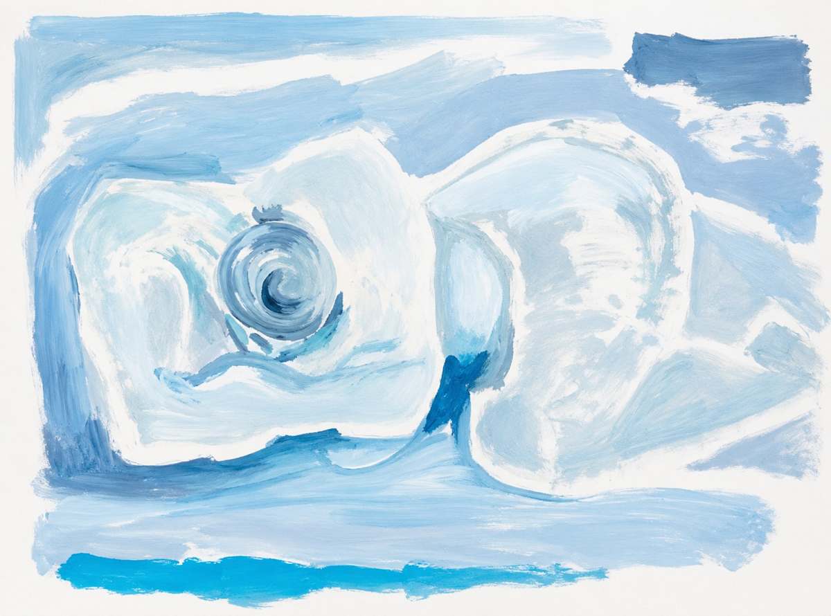 Oil on Paper 53 by Alan Wood-Thomas, Image 1.