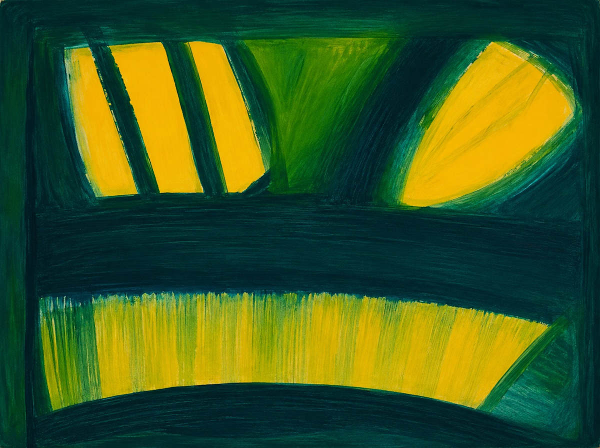 Oil on Paper 59 by Alan Wood-Thomas, Image 1.
