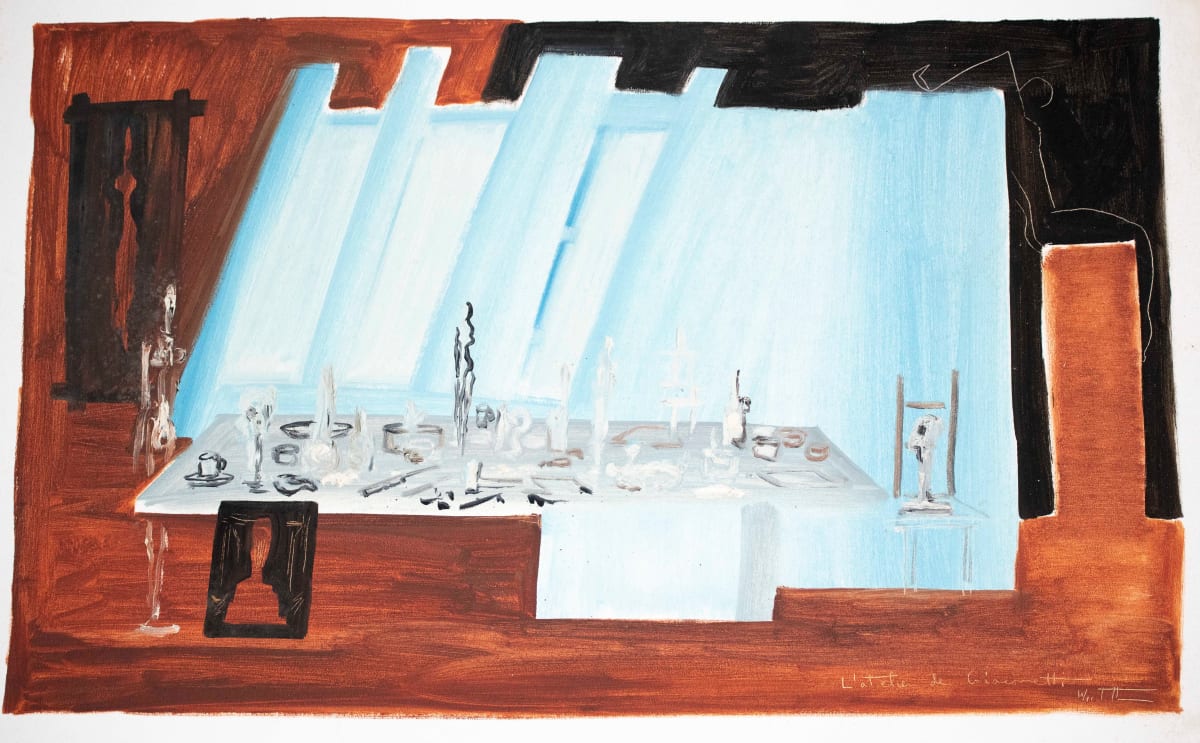 Giacometti's Studio 