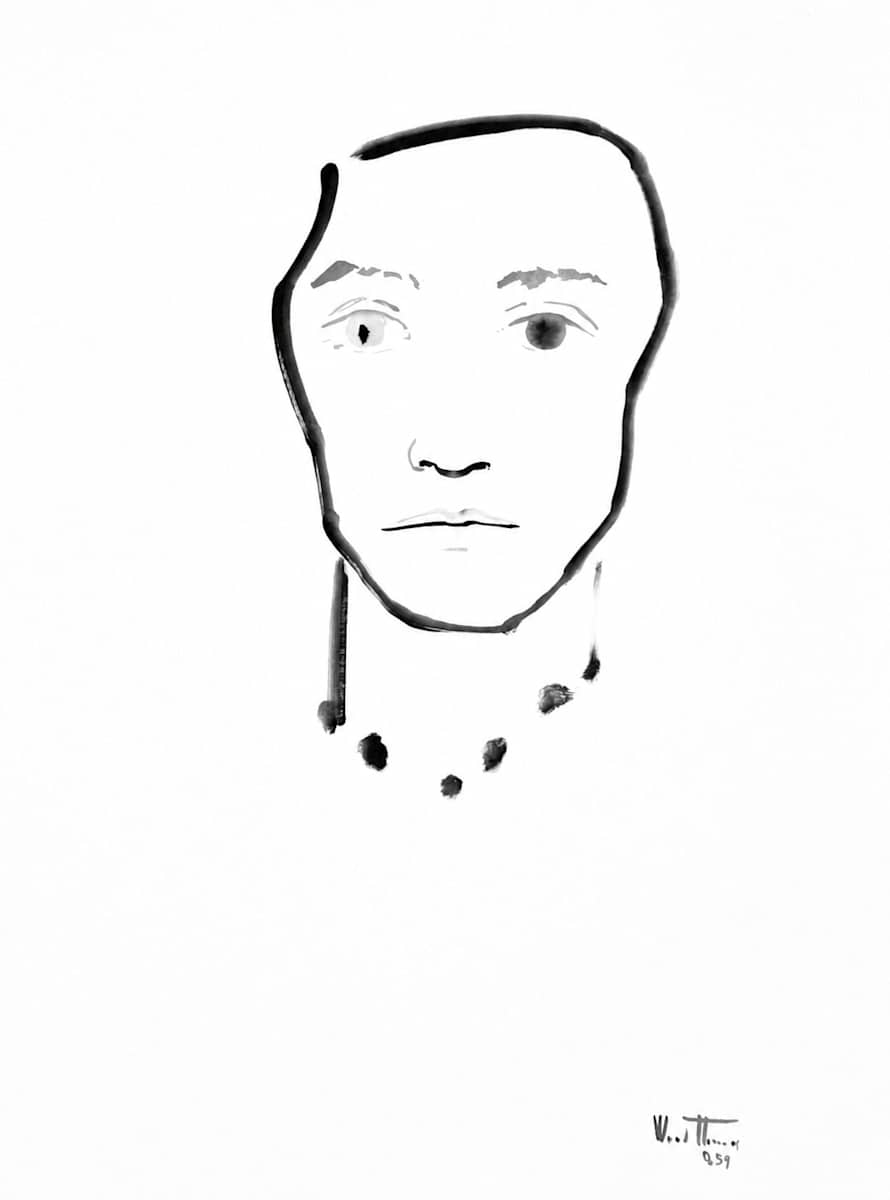 Portrait 4 by Alan Wood-Thomas, Image 1.