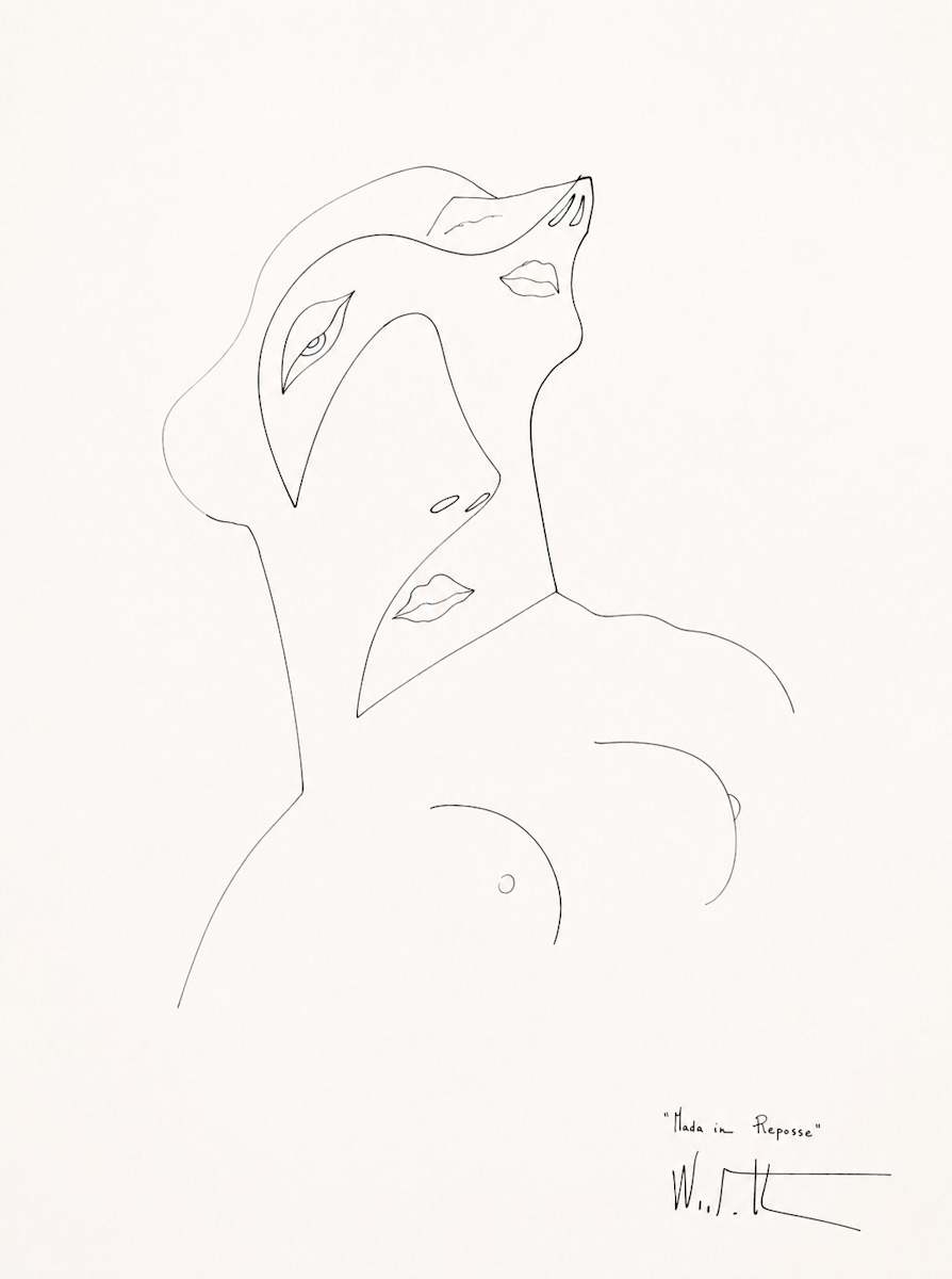 Mada in Repose by Alan Wood-Thomas, Image 1.