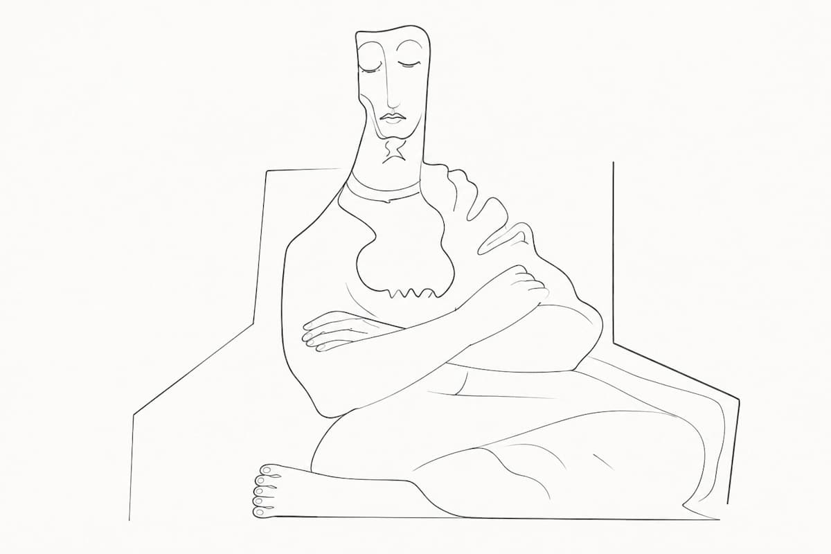 Portrait  45 by Alan Wood-Thomas, Image 1.