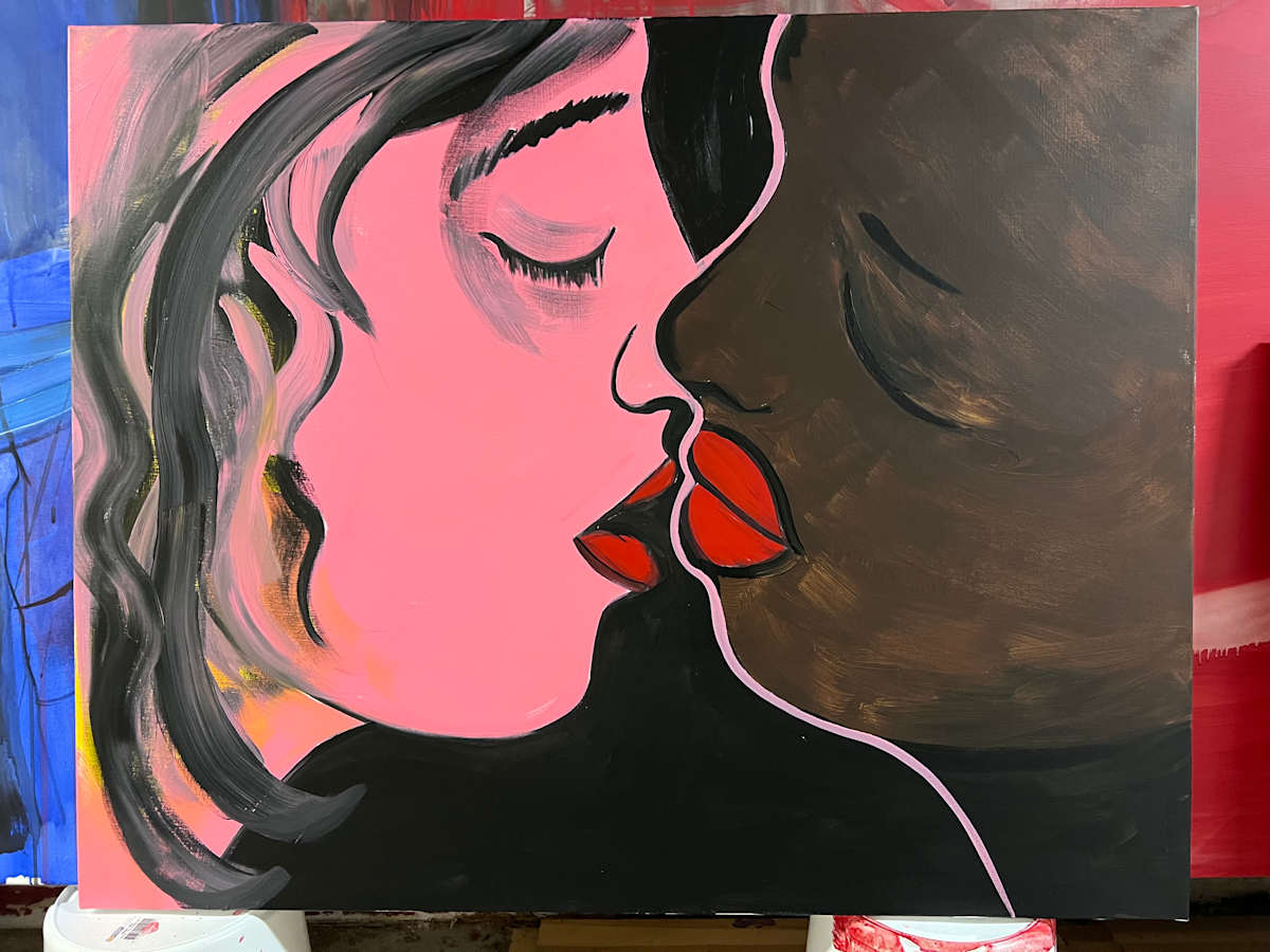 Pink meat, black heat by Unni Askeland 